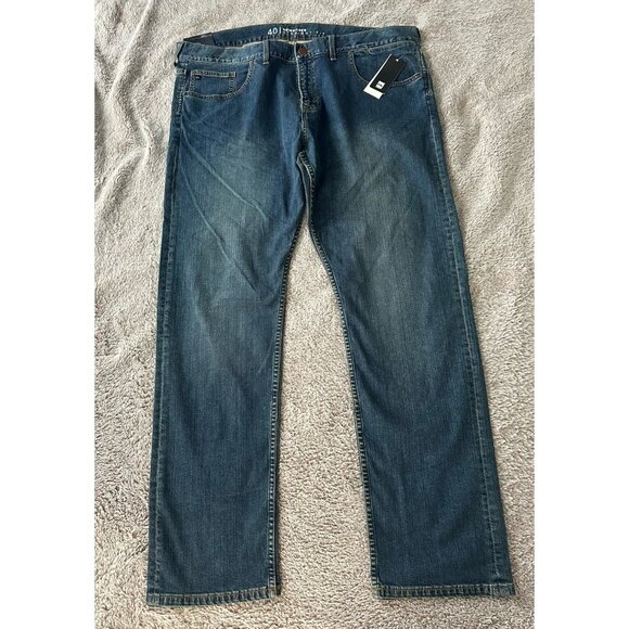 Quiksilver Men’s Jeans Revolver Straight Fit Blue Size 40 x 32  New - Picture 4 of 16
